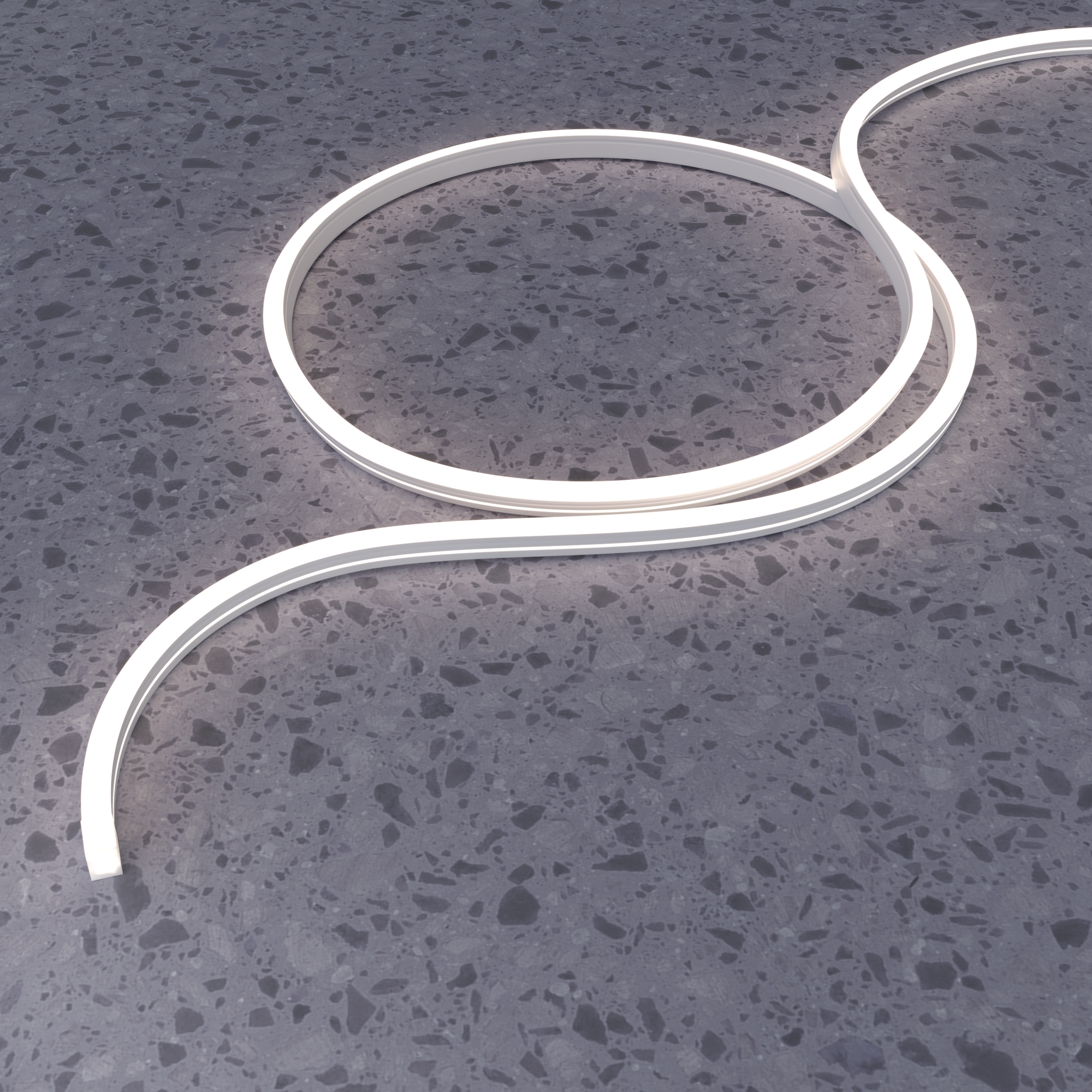 Гибкий неон 17х12 24В 12Вт/м Цветной (RGB) + 4000K IP67 5м Гибкий неон Led Strip 432004 — изображение 2