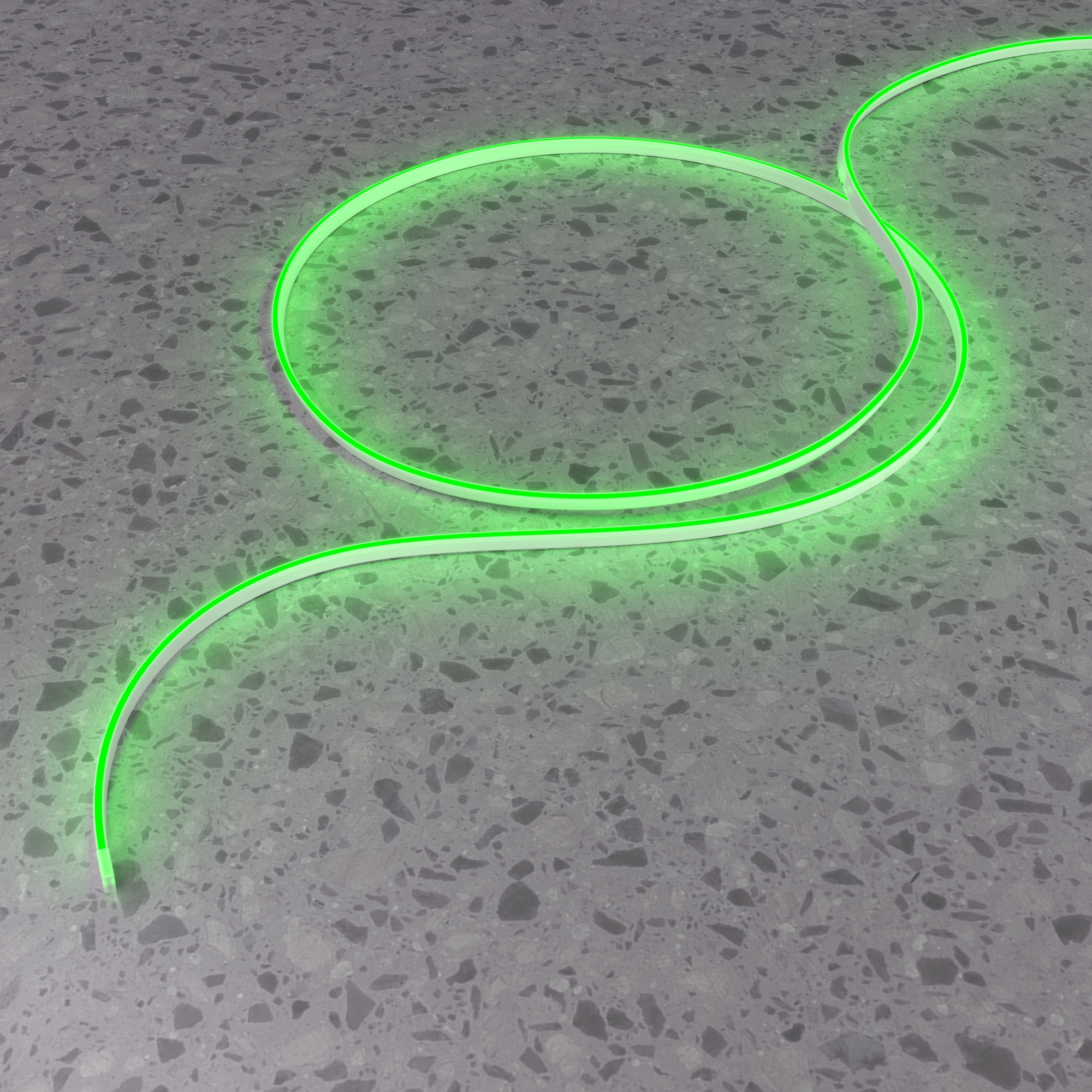 6 Вт/м Зеленый IP67 5м Гибкий неон Led Strip 432040