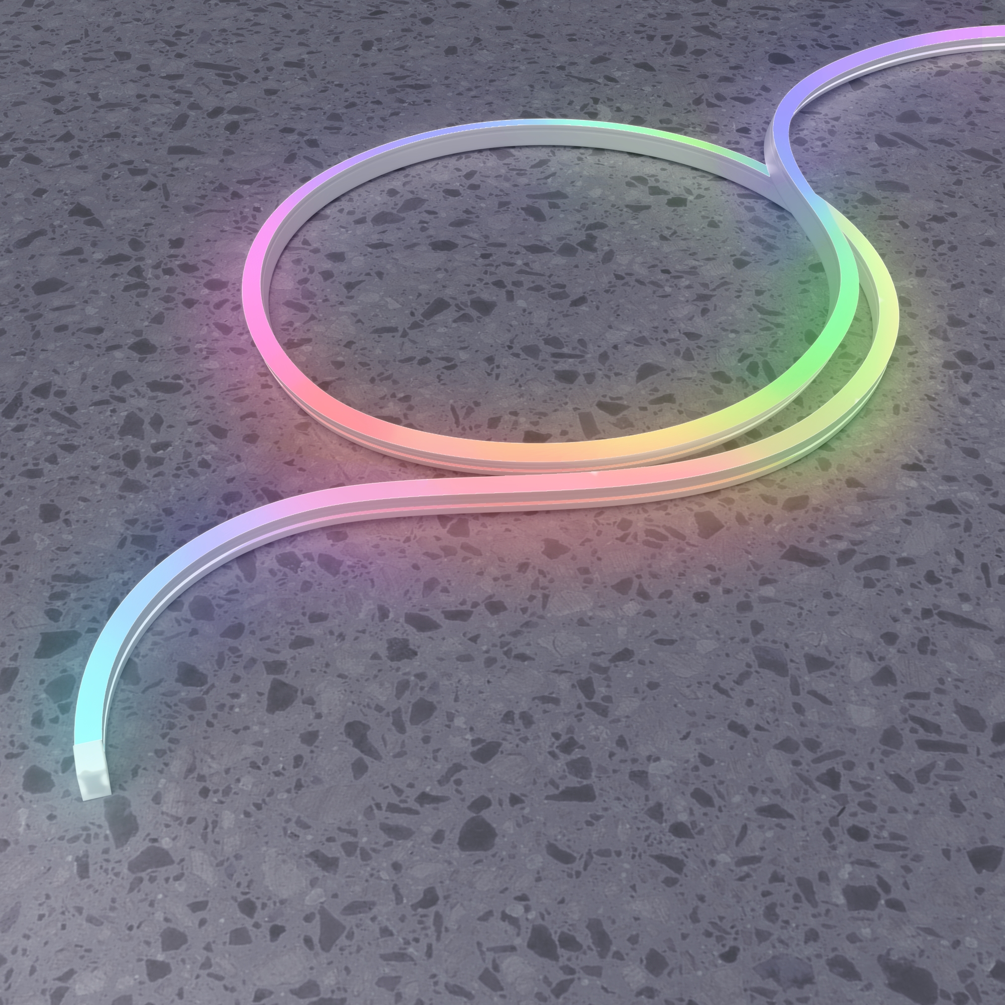 Гибкий неон 17х12 24В 17,8Вт/м IP67 5м Адресный (SPI) Цветной (RGB) Гибкий неон Led Strip 432052 — изображение 3