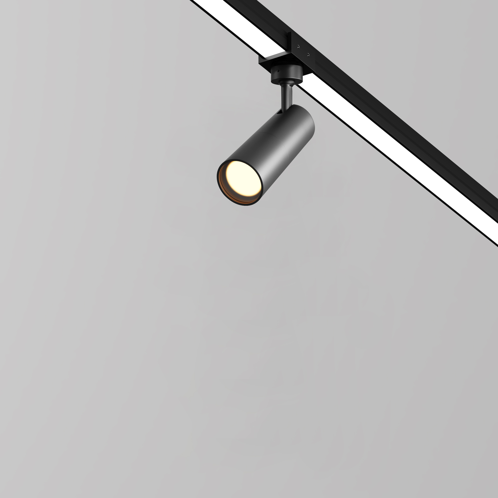 Уличный трековый светильник Фокус / Focus Led Elasity IP 3000К 8Вт 55° черный Уличный трековый светильник Outdoor O-TR01-1-S-8WB3K — изображение 3