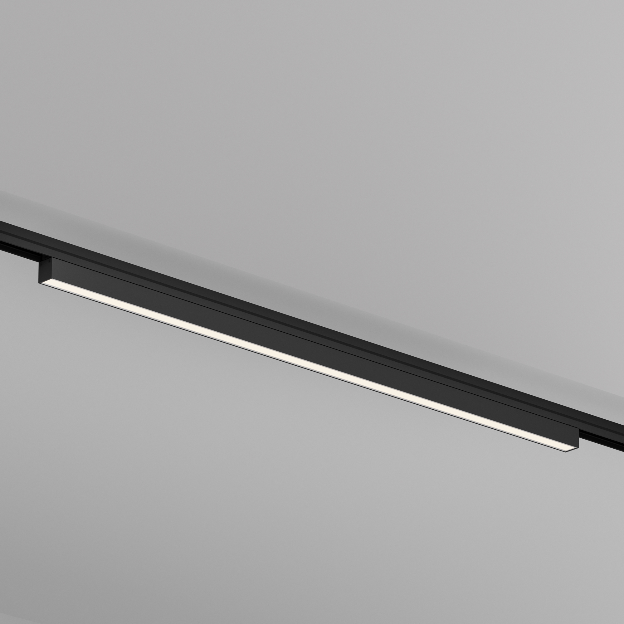 Уличный трековый светильник Базис / Basis Exility IP 4000К 30Вт 120° черный Уличный трековый светильник Outdoor O-TR02-1-S-30WB4K — изображение 2