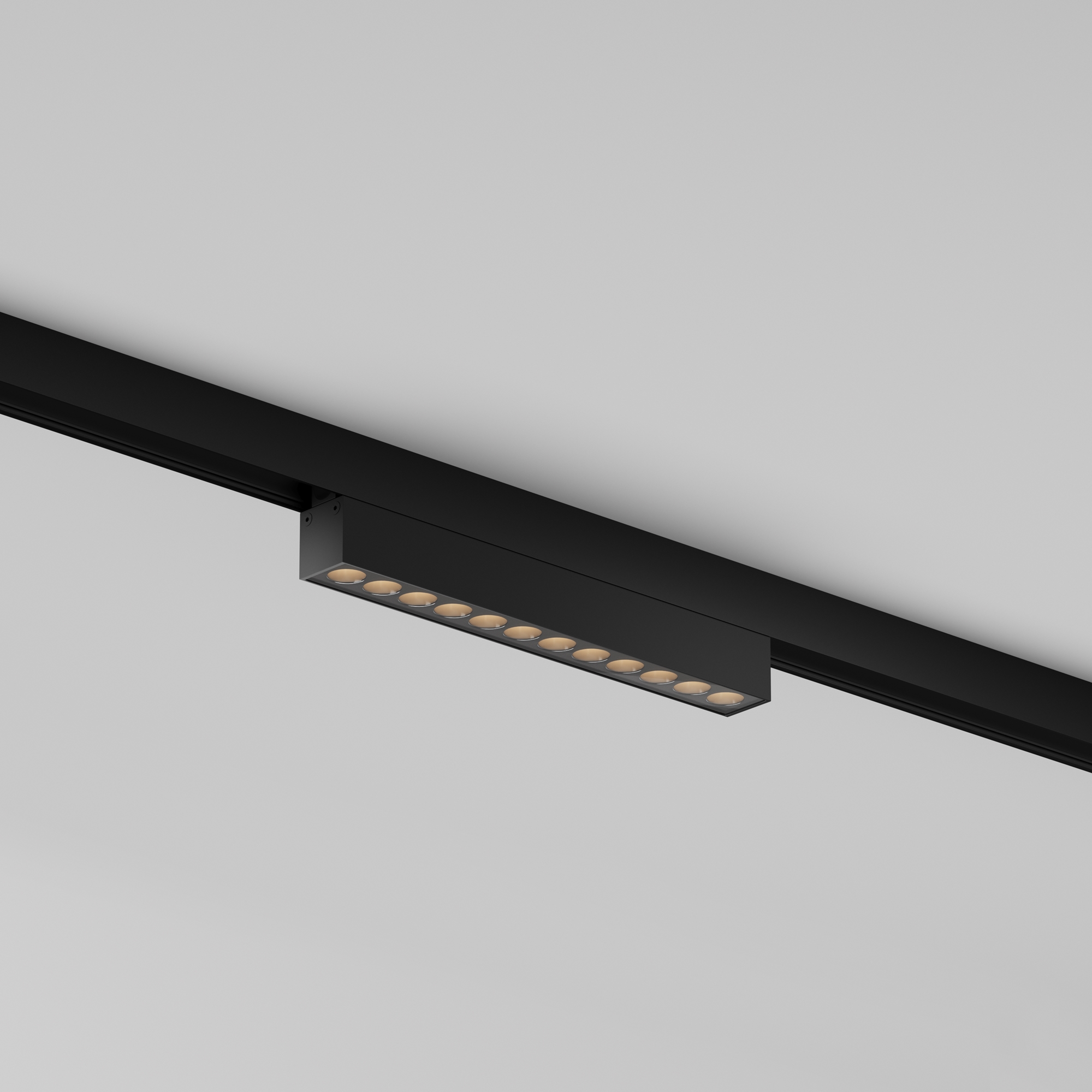 Уличный трековый светильник Точки / Points Exility IP 4000К 12Вт 36° черный Уличный трековый светильник Outdoor O-TR02-2-S-12WB4K — изображение 2