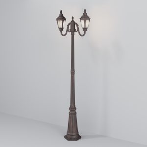 Садово-парковый светильник Goiri E27х2 60Вт IP 44 Садово-парковый светильник Outdoor O028FL-03BZ