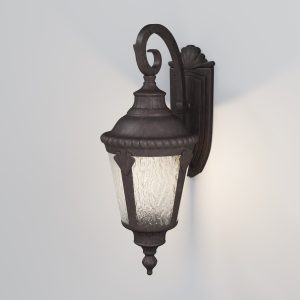 Настенный светильник (бра) Гоири / Goiri E27х1 60Вт IP 44 Уличный настенный светильник Outdoor O029WL-01BZ