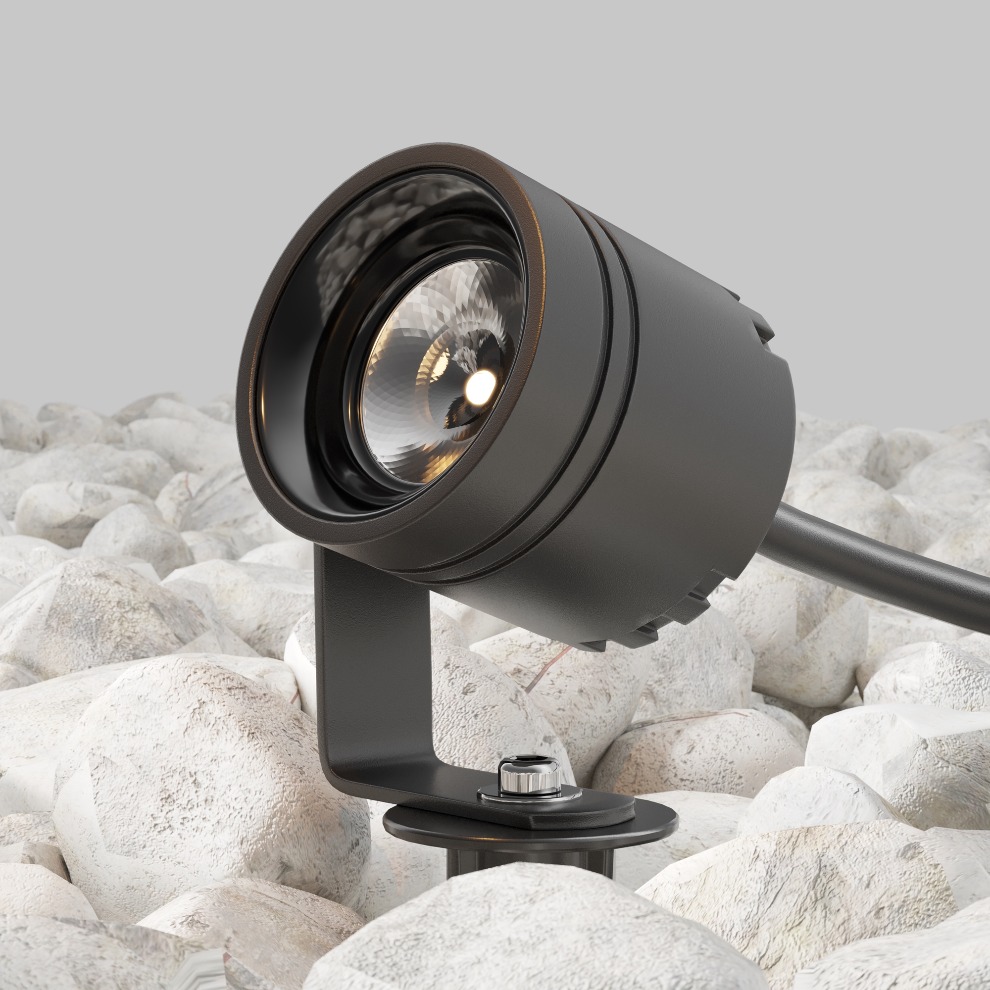 Ландшафтный светильник Клайд / Clyde 3000К 3Вт IP 65 Ландшафтный светильник Outdoor O493FL-L3GF3K — изображение 2