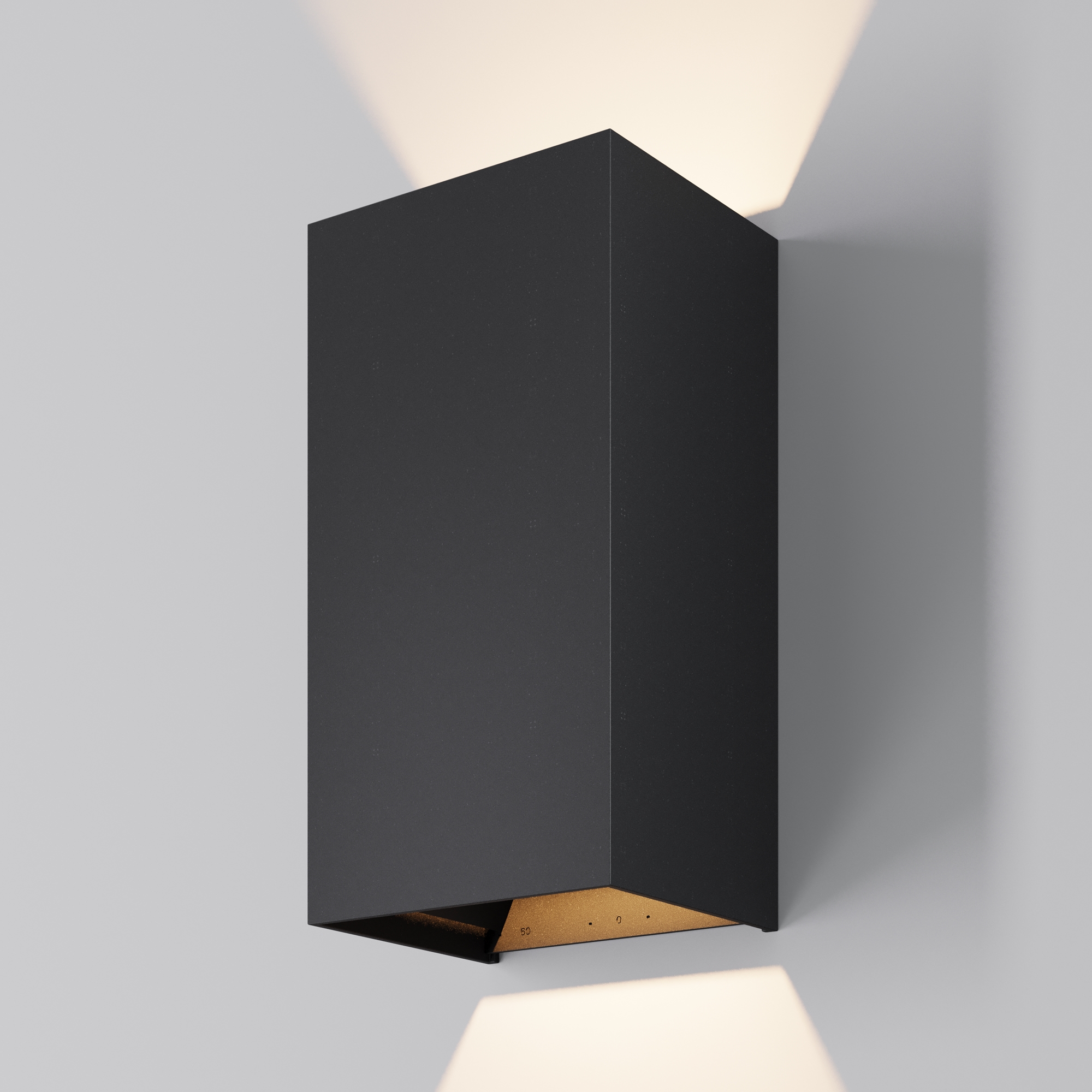 Настенный светильник Драп / Drape 3000K 20Вт IP 65 Уличный настенный светильник Outdoor O525WL-L20B3K — изображение 2
