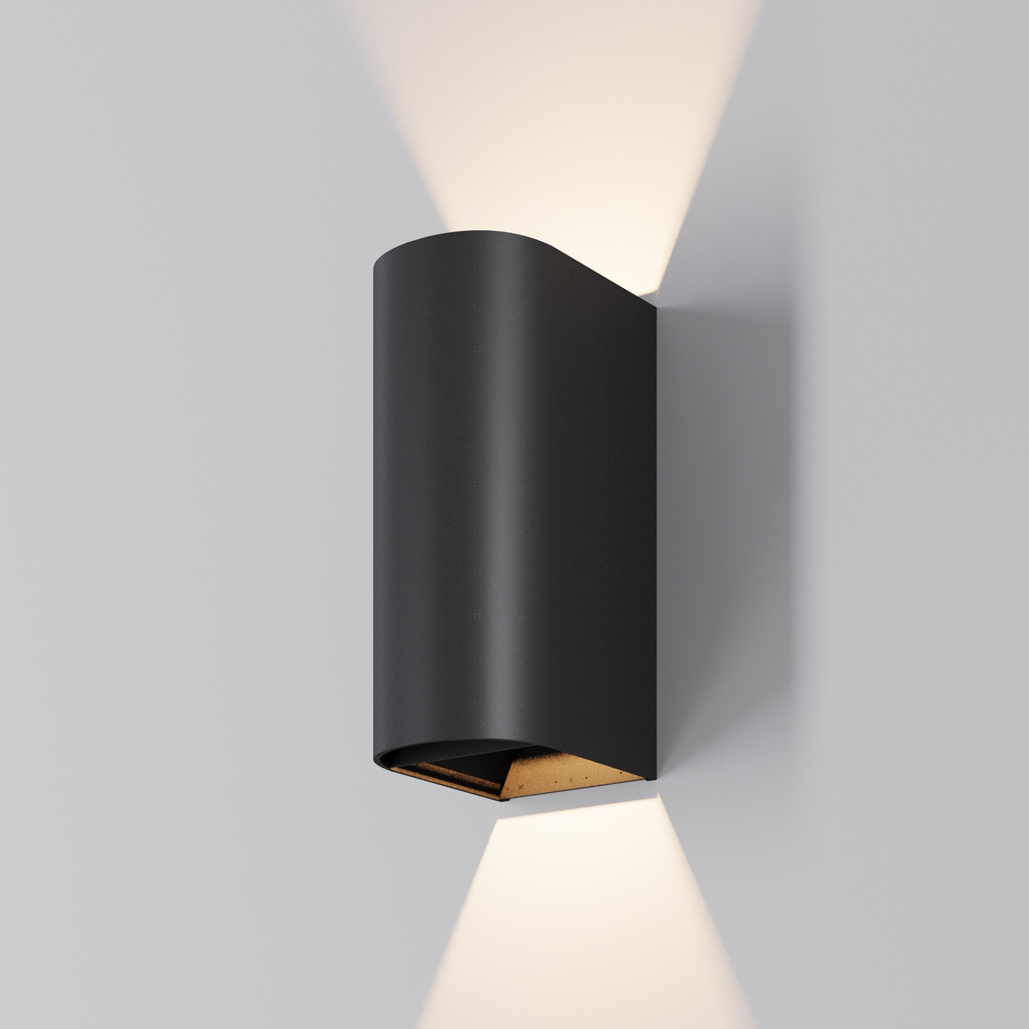 Настенный светильник Драп / Drape 3000K 10Вт IP 65 Уличный настенный светильник Outdoor O526WL-L10B3K — изображение 2