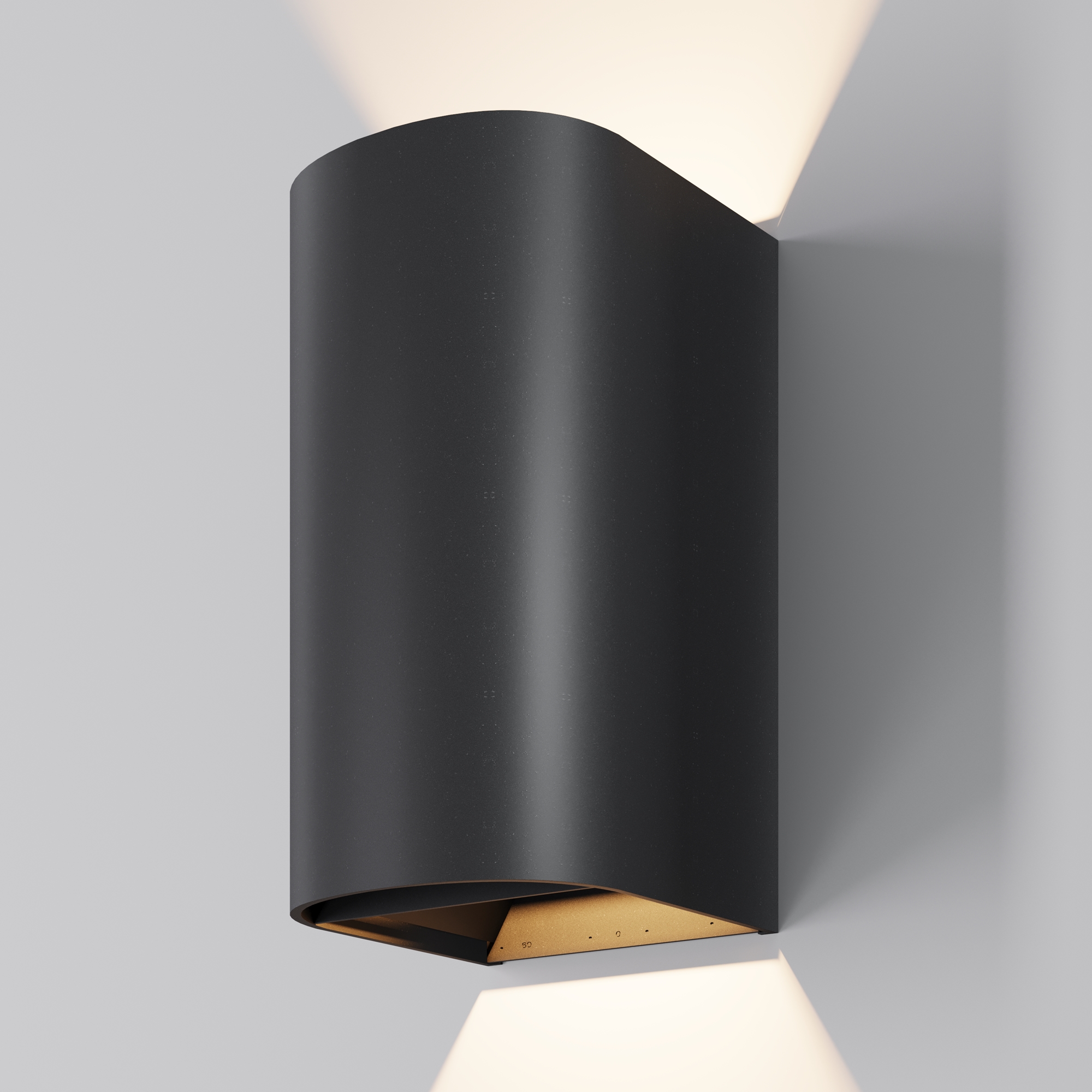 Настенный светильник Драп / Drape 3000K 20Вт IP 65 Уличный настенный светильник Outdoor O526WL-L20B3K — изображение 2