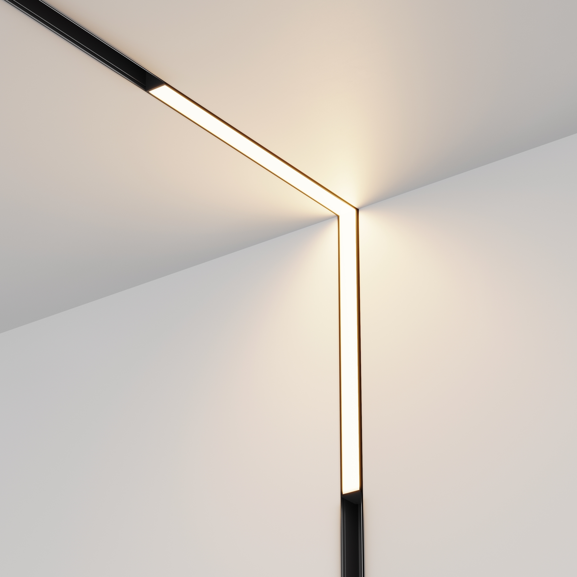 Трековый светильник Базис угловой / Basis Angle Exility 2700-6000K 24Вт 120° Dim Smart Трековый светильник Technical TR102-24W-DS-B — изображение 2