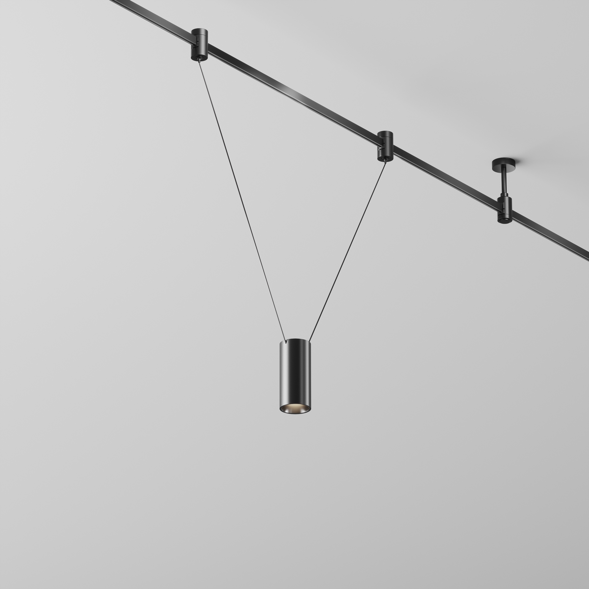 Трековый подвесой светильник Фокус / Focus Led Flarity 4000K 12Вт 36° Трековый светильник Technical TR157-1-12W4K-B — изображение 2
