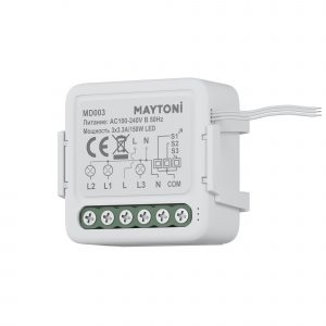 Wi-Fi выключатель трехканальный 150Вт Выключатель Lighting control MD003
