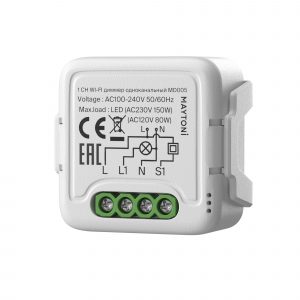 Wi-Fi диммер одноканальный 150Вт WIFI модуль Lighting control MD005