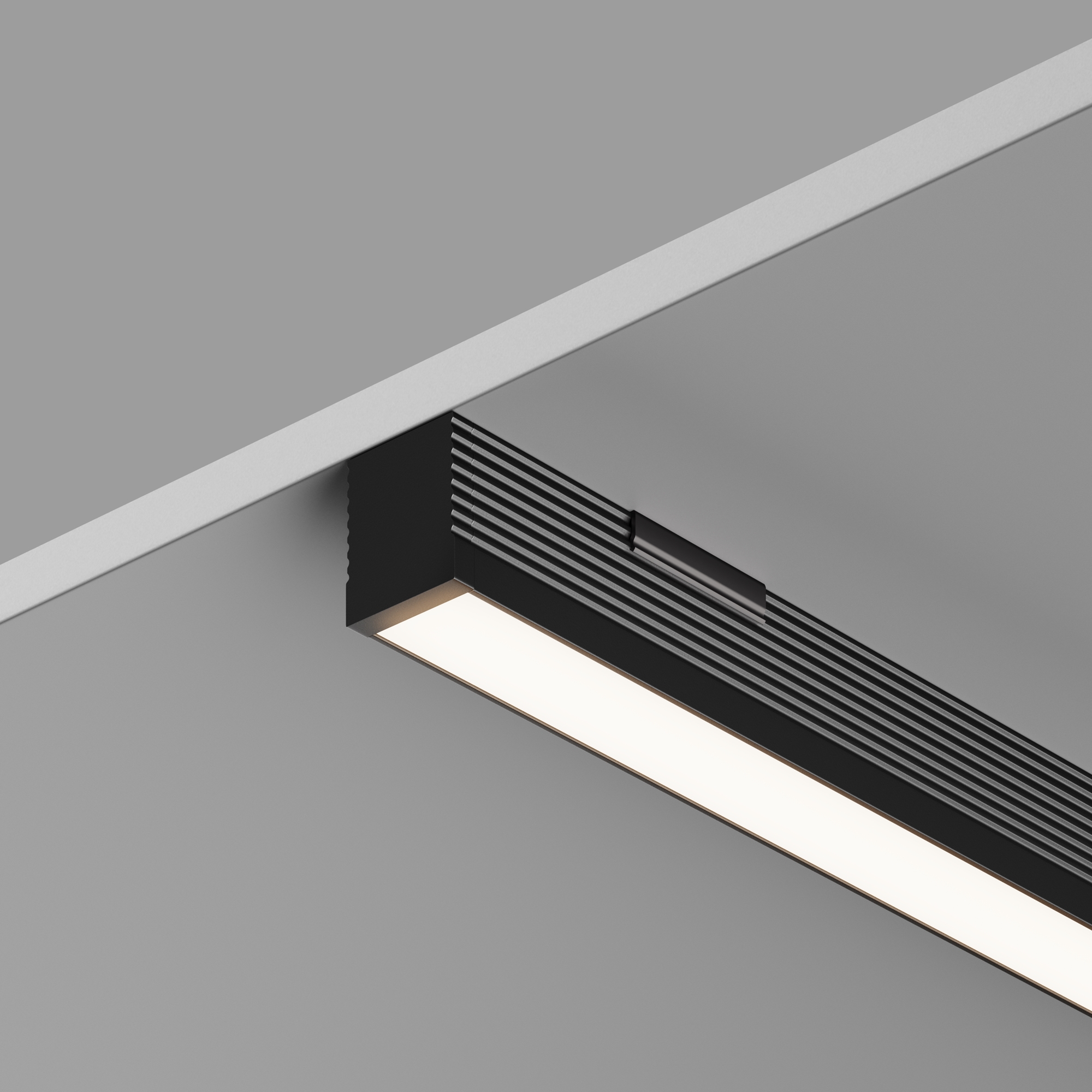 Алюминиевый профиль накладной 8x9 (Черный, 2 м), ALM-0809-B-2M 631002 Профиль Led Strip 631002 — изображение 4
