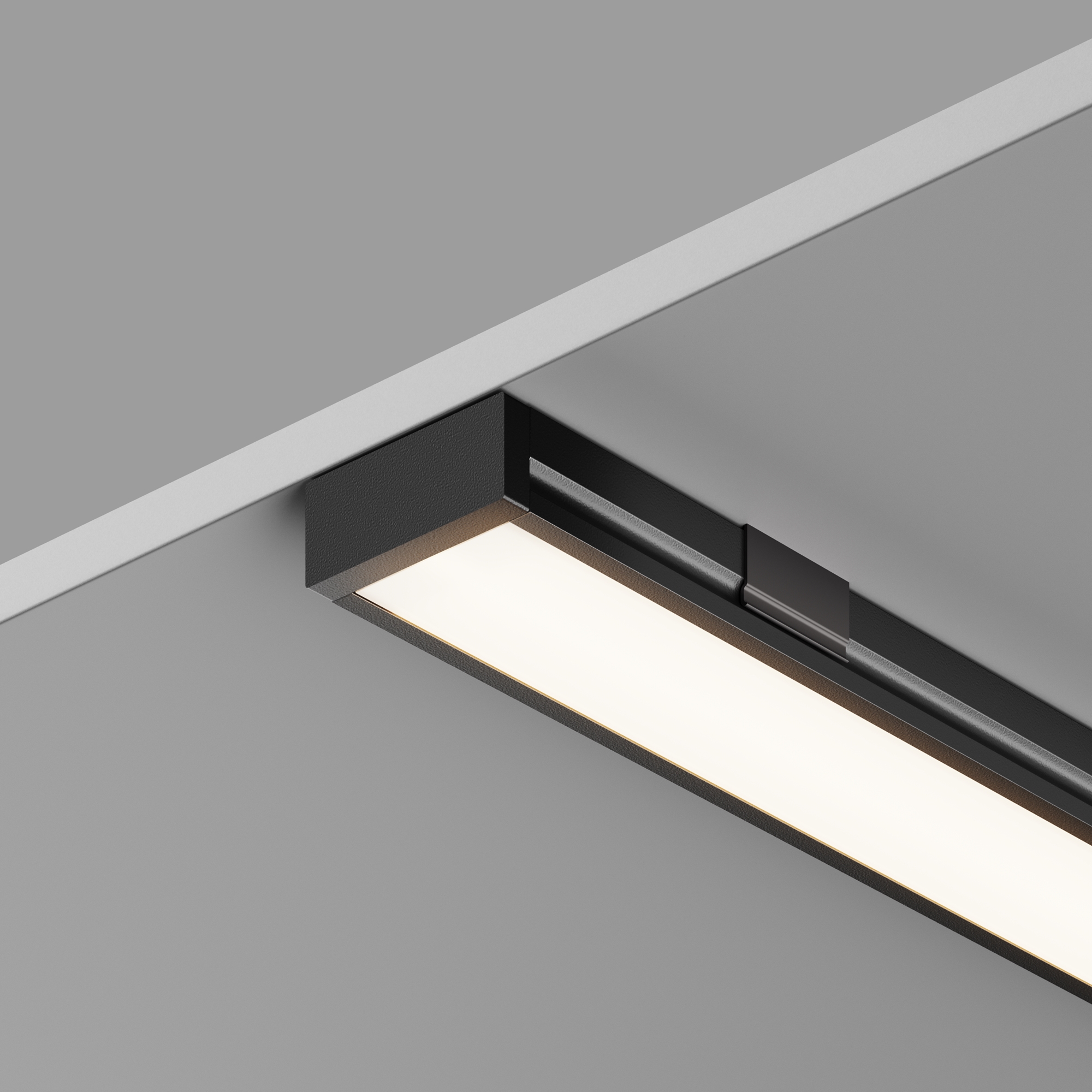 Алюминиевый профиль накладной 15x6 (Черный, 2 м), ALM-001-B-2M 631003 Профиль Led Strip 631003 — изображение 4