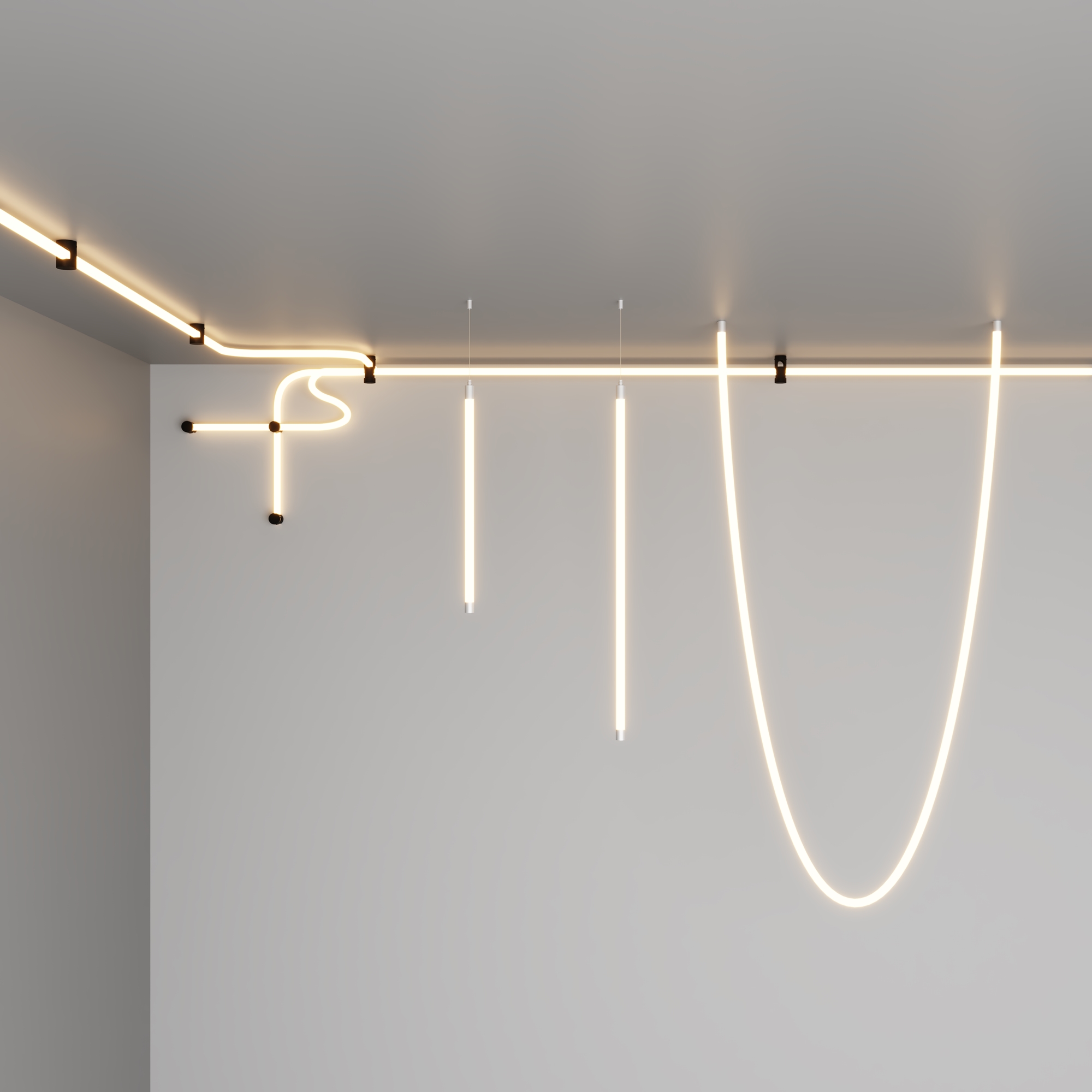 4Вт/м 3000К IP65 5м Гибкий неон Led Strip 201146