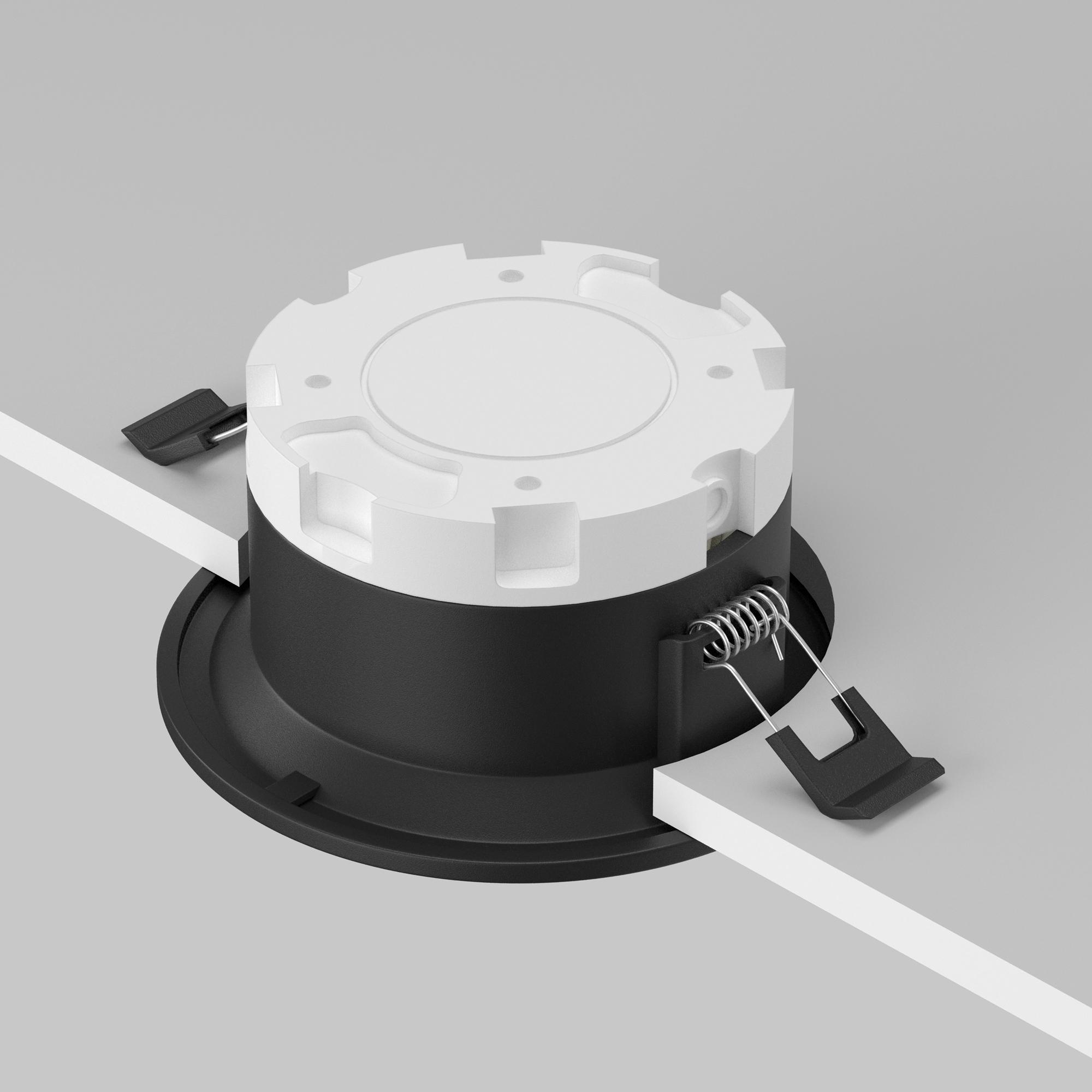 Встраиваемый светильник Изящность / Slim 1*GX53 12 Вт IP 44 Встраиваемый светильник Technical DL027-GX53-B — изображение 4
