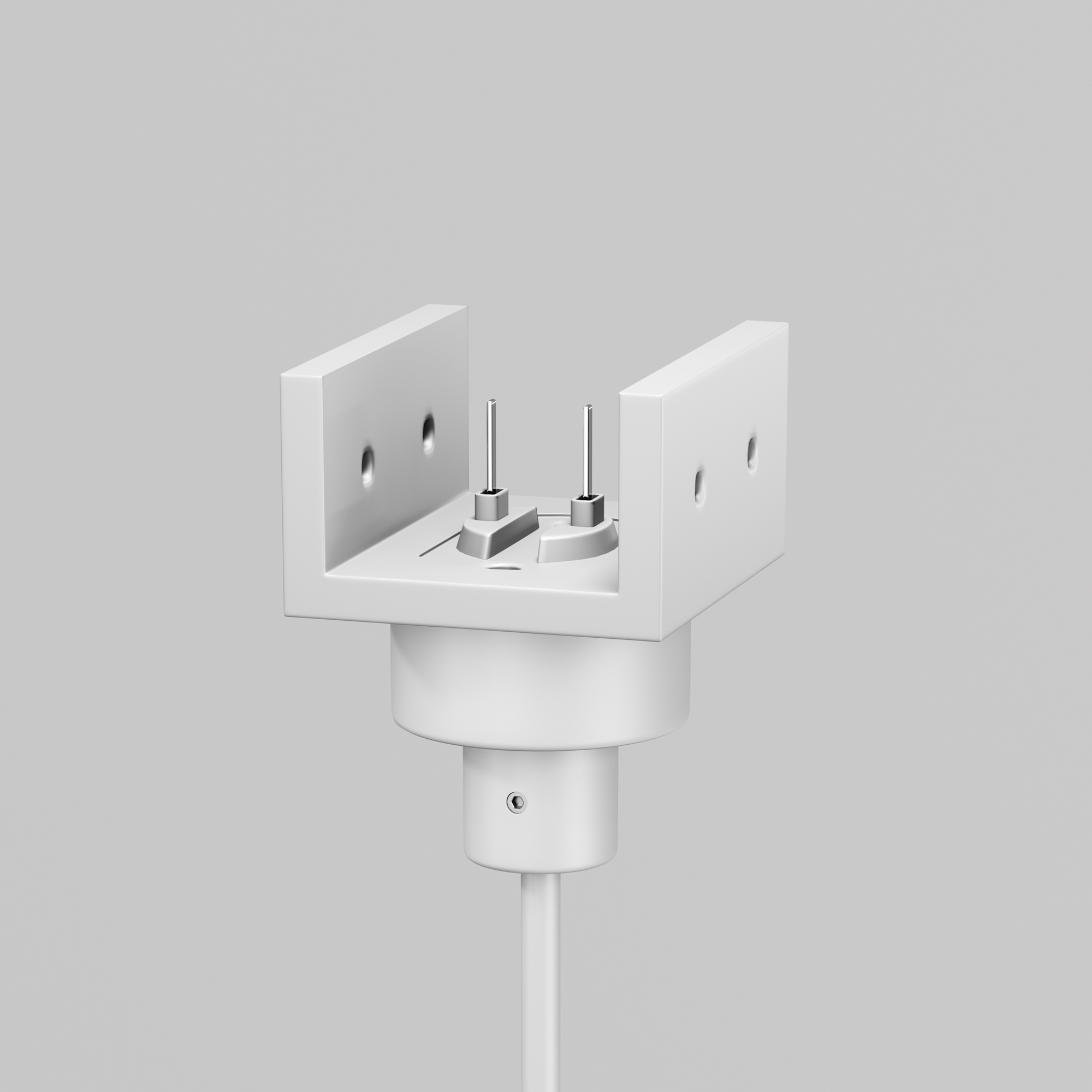 Уличный трековый светильник Кампана / Campana Elasity IP 3000K 12Вт 120° белый Уличный трековый светильник Outdoor O-TR01-1-P-12WW3K — изображение 4