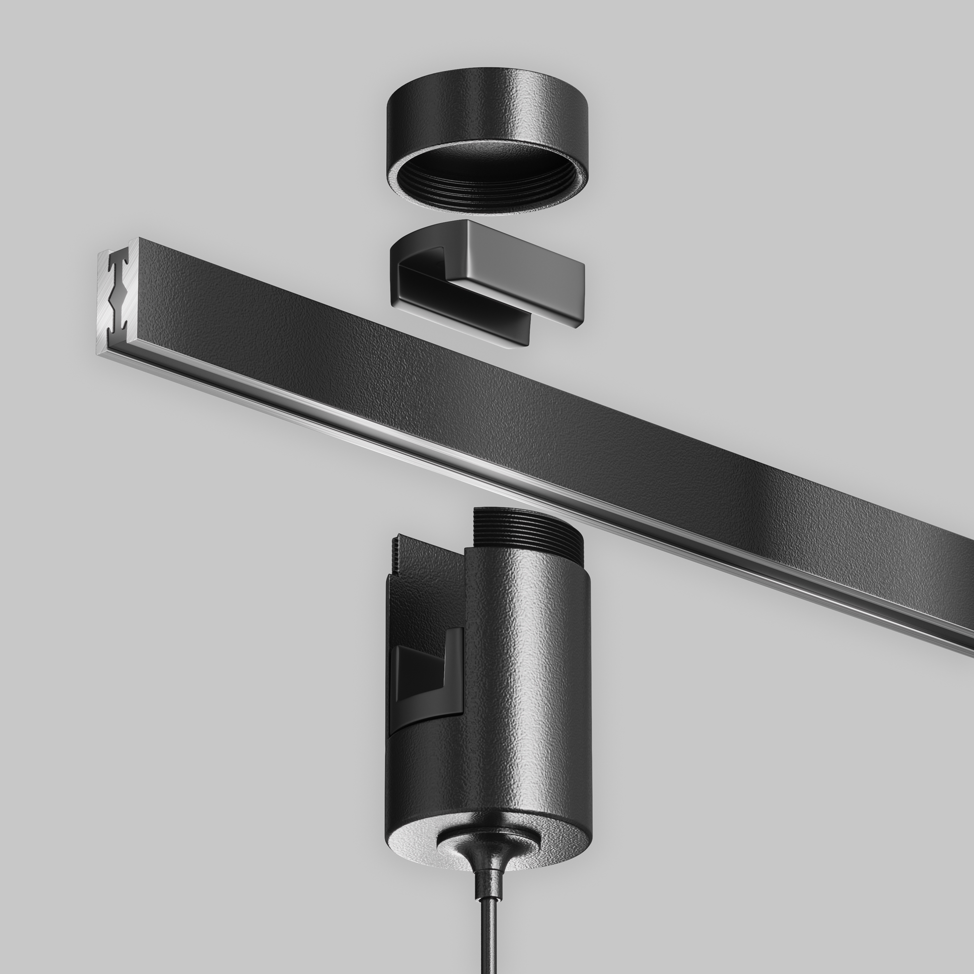 Трековый подвесой светильник Фокус / Focus Led Flarity 4000K 5Вт 30° Трековый светильник Technical TR155-1-5W4K-B — изображение 2