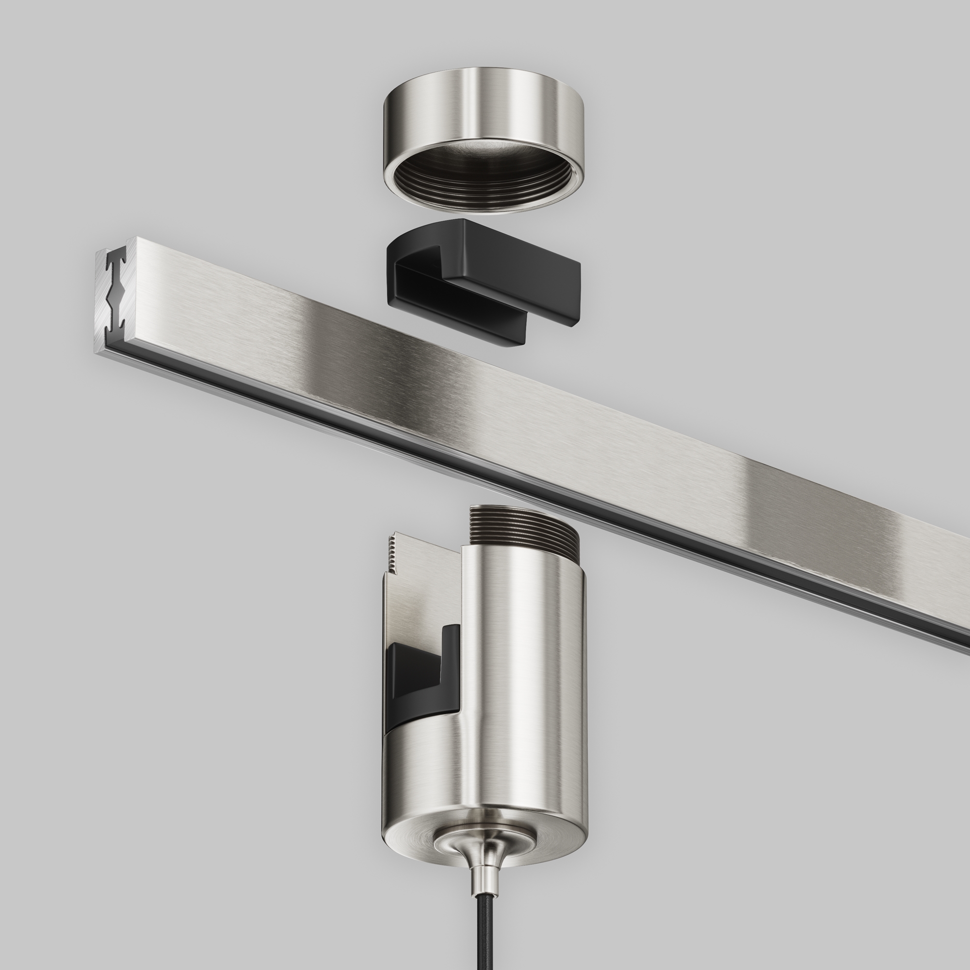 Трековый подвесой светильник Фокус / Focus Led Flarity 4000K 5Вт 30° Трековый светильник Technical TR156-1-5W4K-PT — изображение 2