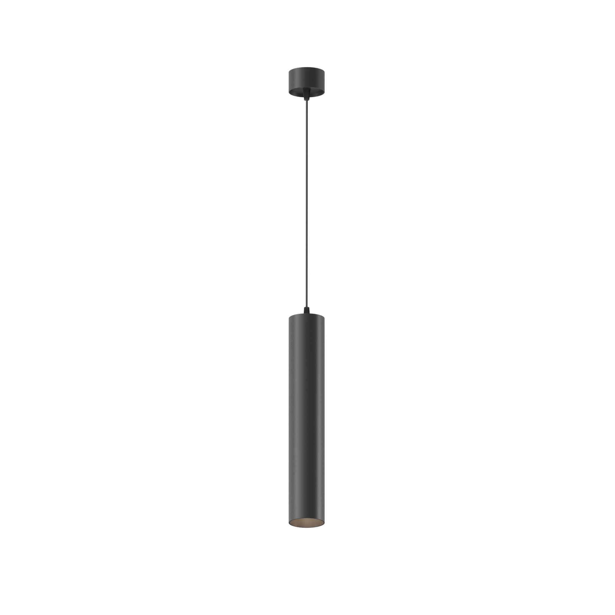 Подвесной светильник Фокус LED / Focus LED 4000К 12Вт Подвесной светильник Maytoni P072PL-L12B4K-1