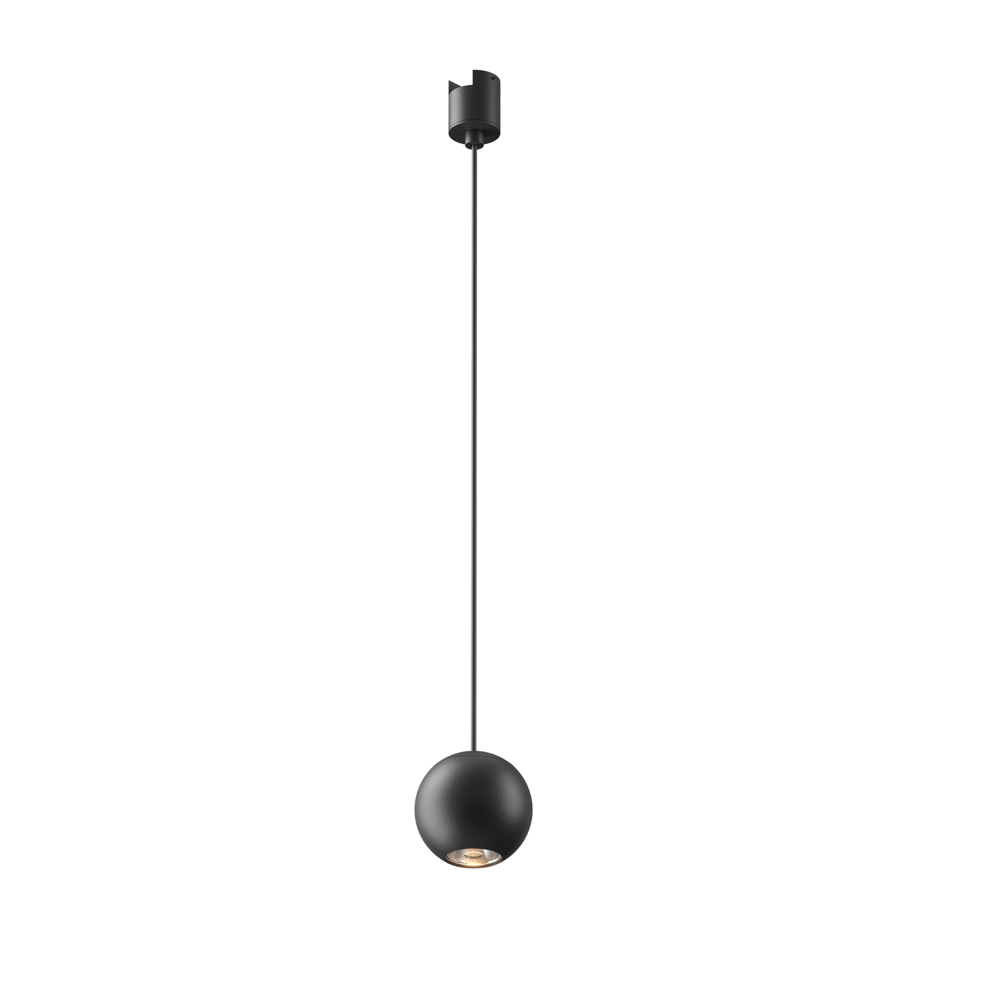 Трековый светильник Сфера / Sfera Elasity 3000K 8Вт 36° Трековый подвесной светильник Technical TR165-1-8W3K-M-B