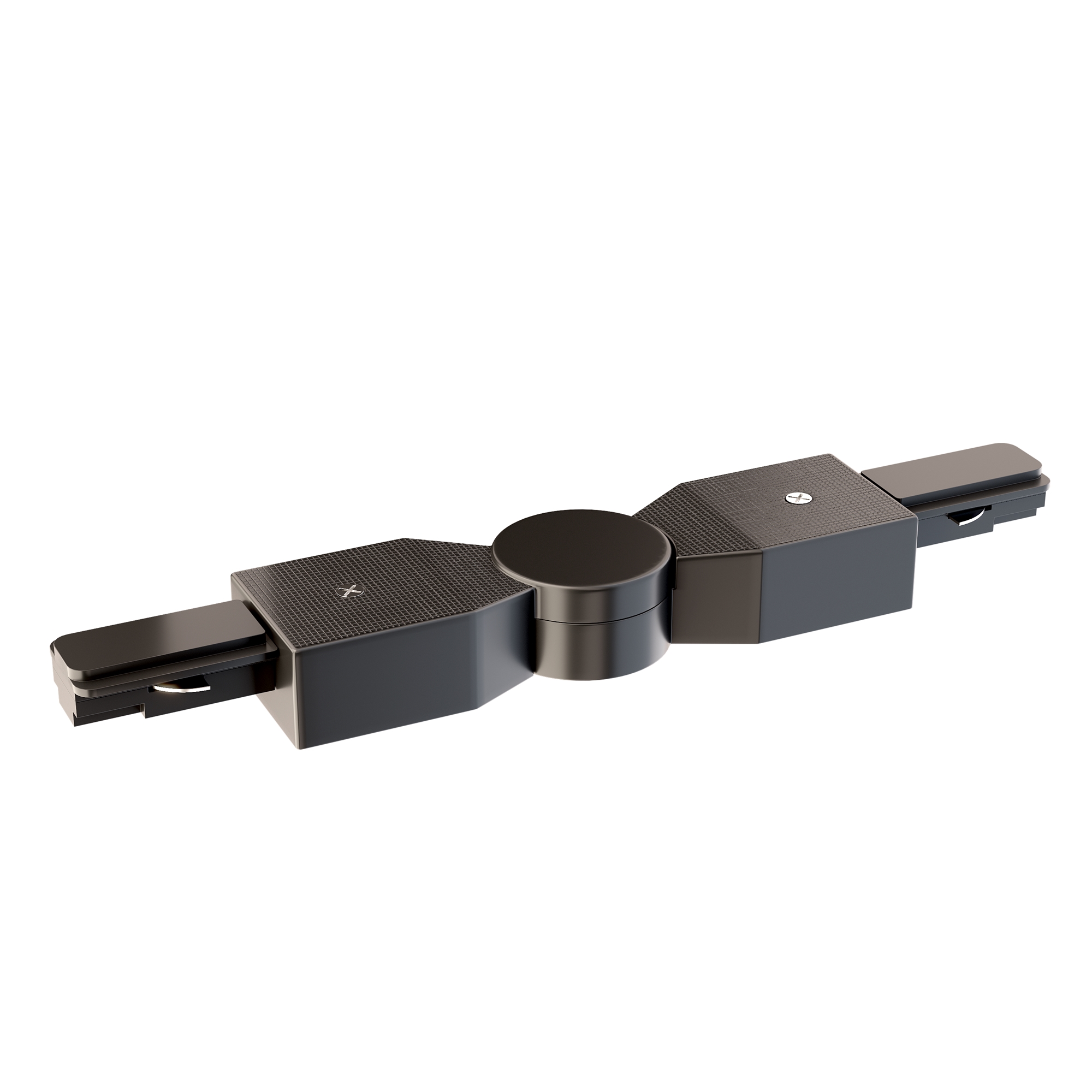 Коннектор поворотный шарнирный Unity черный Комплектующие для систем освещения с токоведущими элементами Technical TRA001CS-11B