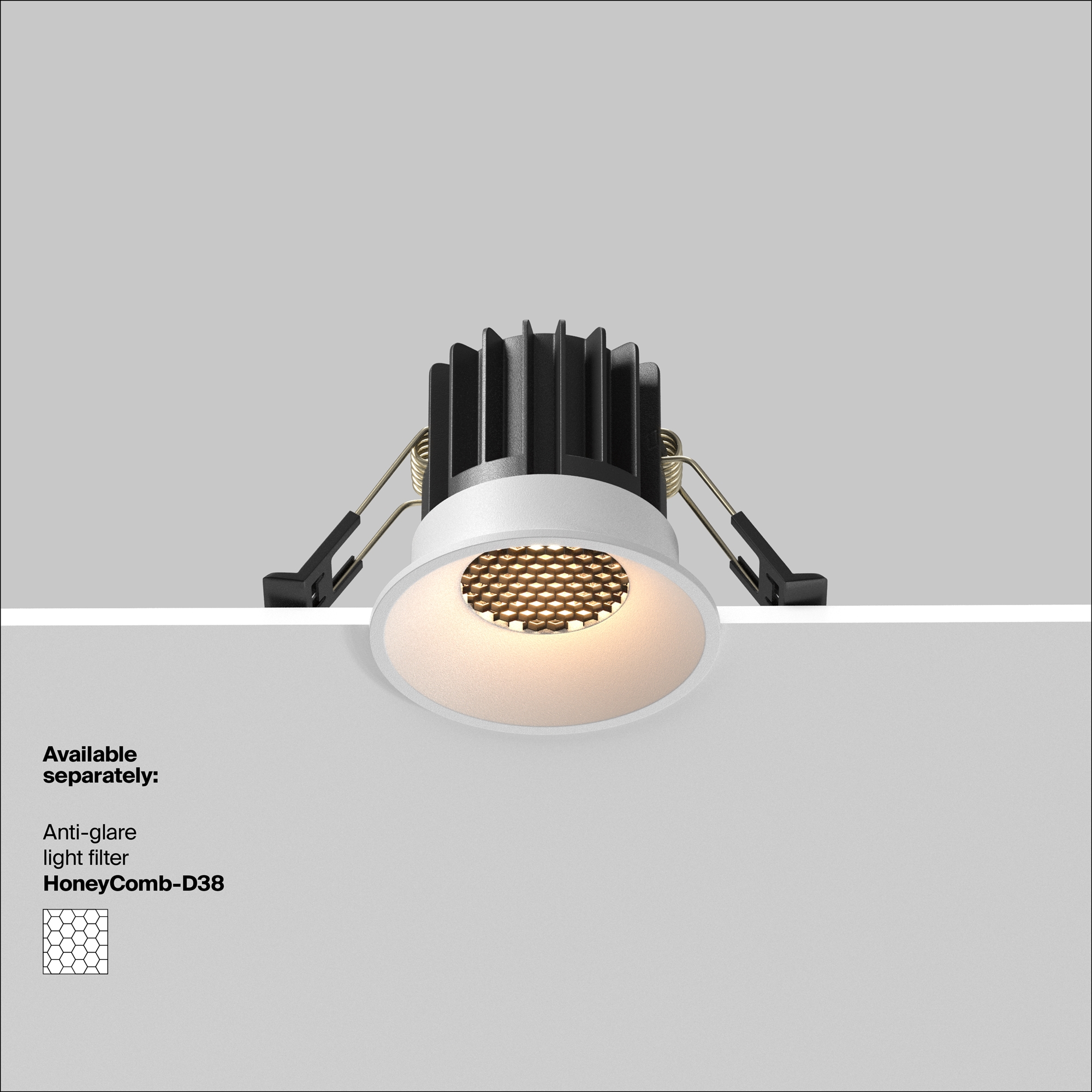 Встраиваемый светильник Раунд / Round 7 Вт 4000 К 50° Встраиваемый светильник Technical DL058-7W4K-W — изображение 2