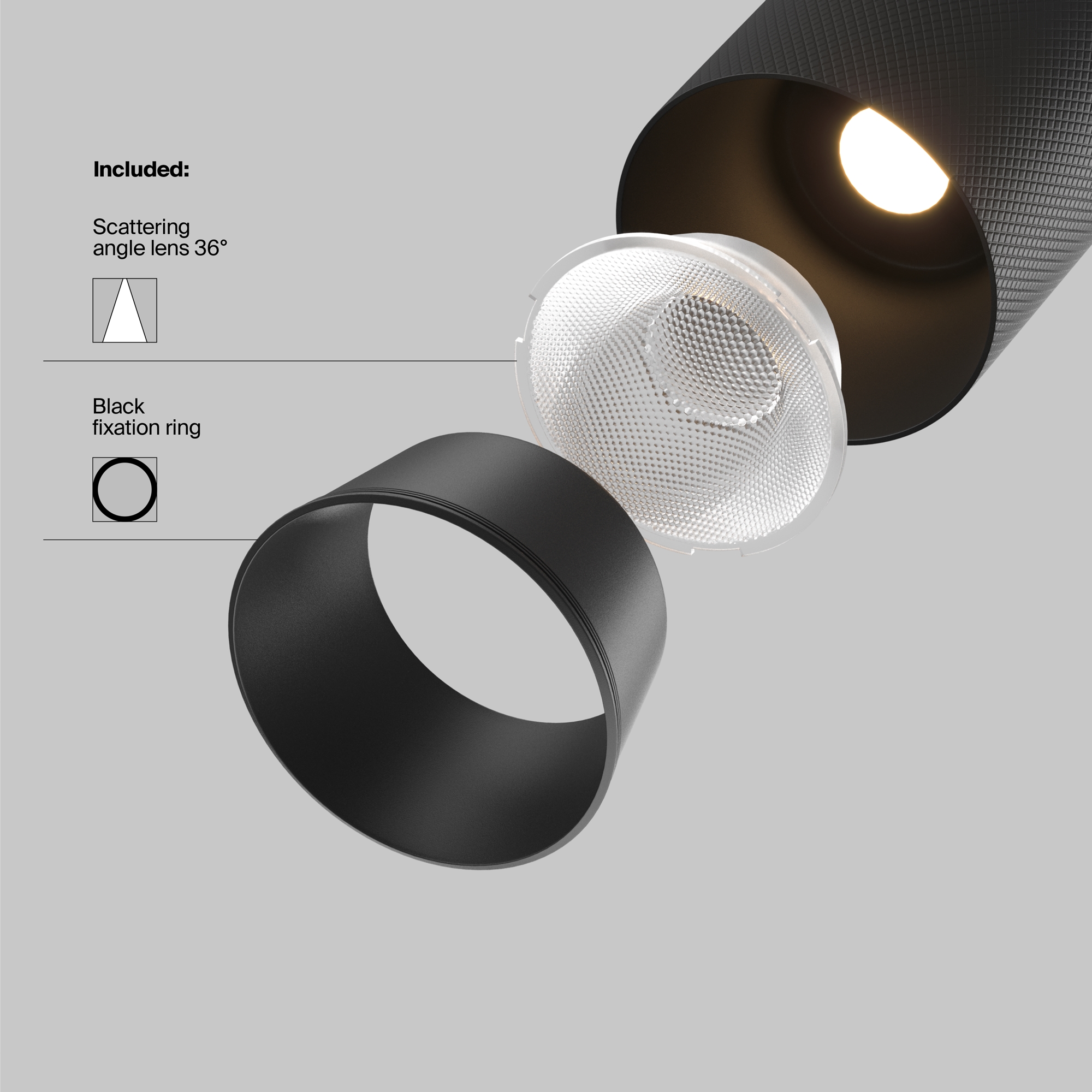 Трековый светильник Мастер / Artisan Exility 3000K 12Вт 36° Трековый светильник Technical TR097-2-12W3K-M-BB — изображение 2