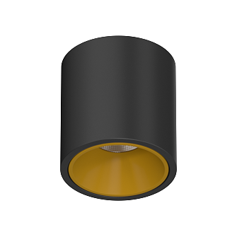 Накладной светодиодный светильник Ledron RINBOK Black-Gold TRIAC 4000K