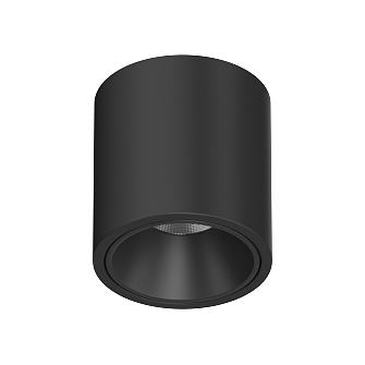 Накладной светодиодный светильник Ledron RINBOK Black TRIAC 4000K