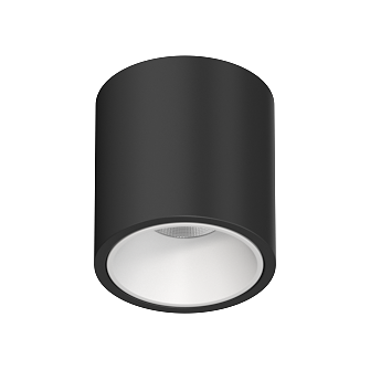 Накладной светодиодный светильник Ledron RINBOK Black-White TRIAC 4000K