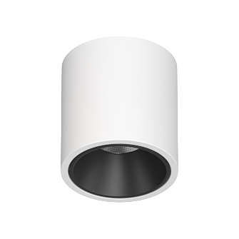 Накладной светодиодный светильник Ledron RINBOK White-Black TRIAC 4000K