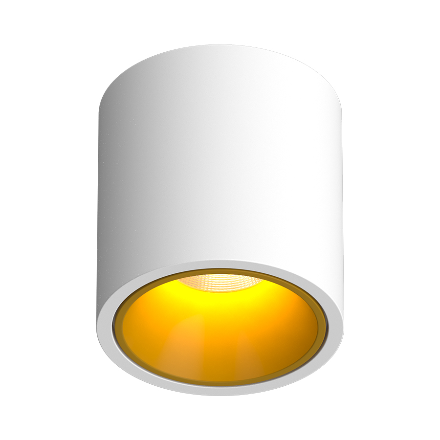 Накладной светодиодный светильник Ledron RINBOK TRIAC White-Gold — изображение 2