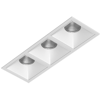 Встраиваемый светодиодный светильник Ledron RISE KIT 3 LED 4000K White
