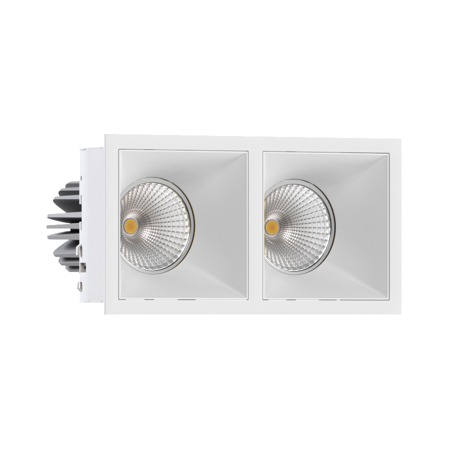 Встраиваемый светодиодный светильник Ledron RISE KIT 2 LED 3000K White — изображение 2