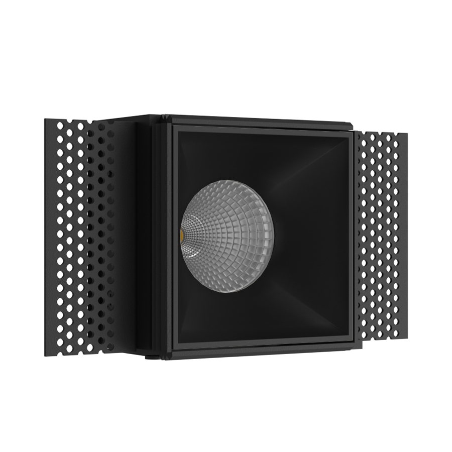 Встраиваемый светодиодный светильник Ledron RISE SQ H KIT1 LED 3K Black — изображение 2