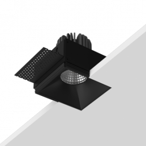 Встраиваемый светодиодный светильник Ledron RISE SQ H KIT1 LED 4K Black