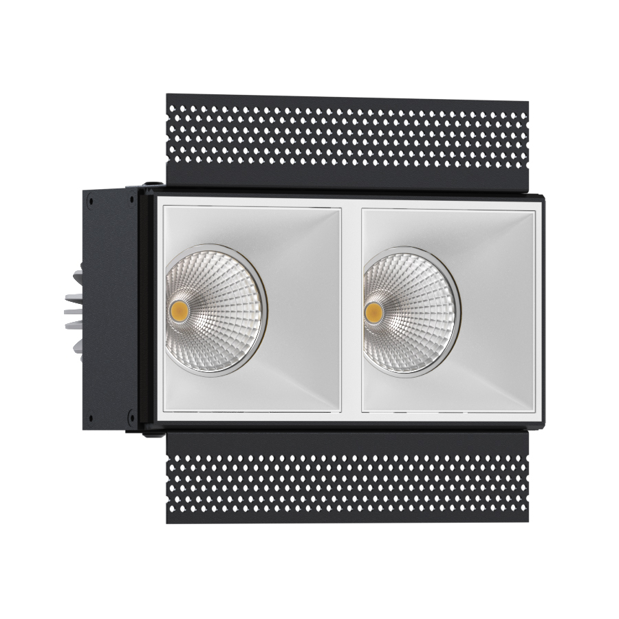 Встраиваемый светодиодный светильник Ledron RISE SQ H KIT2 LED 3K White — изображение 2