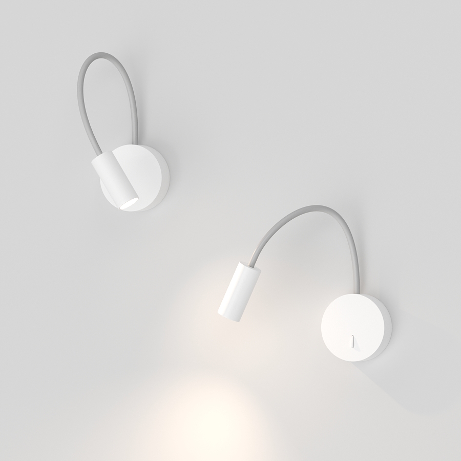 Настенный светодиодный светильник Ledron S30 GN READING White — изображение 2