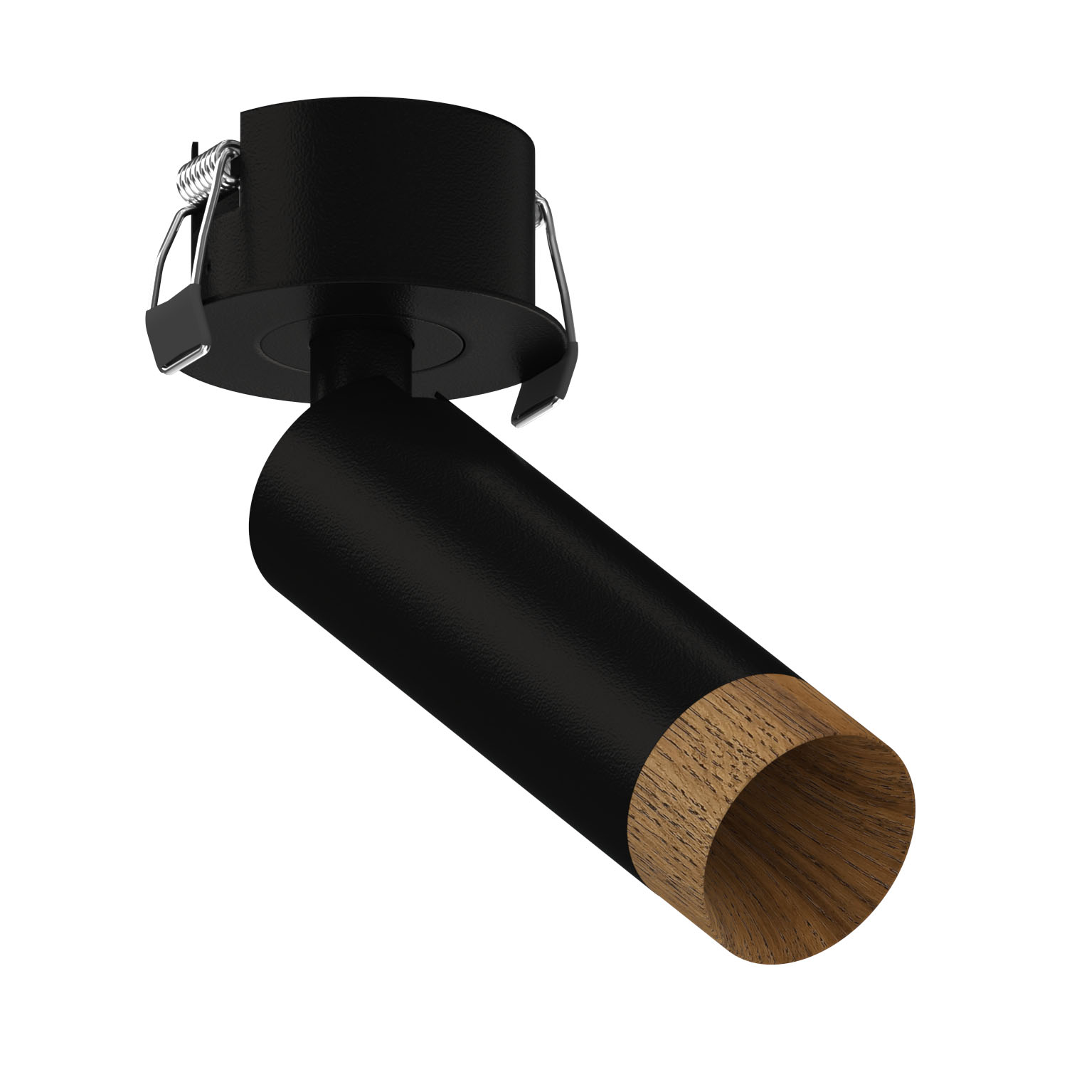 Встраиваемый светодиодный светильник Ledron SAGITONY R Basic S40 Wooden Black — изображение 2
