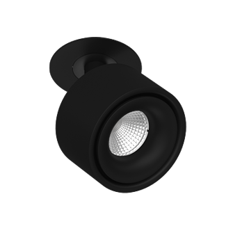 Светодиодный поворотный светильник SAGITONY R BASIC S75 Black 4000K