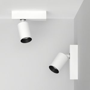 Накладной поворотный светодиодный светильник Ledron SAGITONY E S60 White-Black 4000K