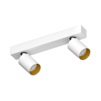Накладной поворотный светодиодный светильник Ledron SAGITONY E2 S60 White-Gold 4000K