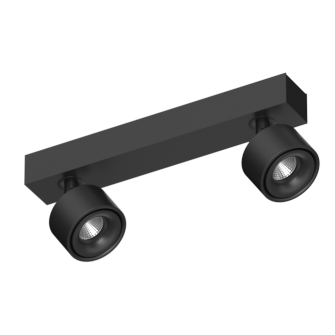 Накладной поворотный светодиодный светильник Ledron SAGITONY E2 S75 Black 4000K