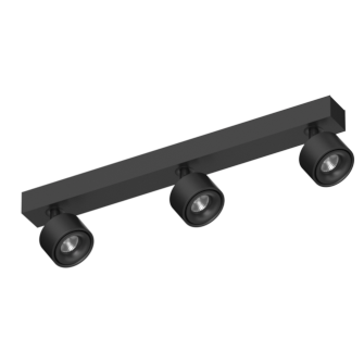Накладной поворотный светодиодный светильник Ledron SAGITONY E3 S75 Black Dim 4000K