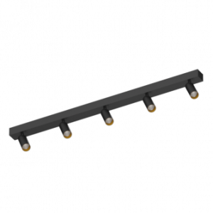 Накладной поворотный светодиодный светильник Ledron SAGITONY E5 S40 Dim Black-Gold 4000K