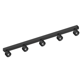 Накладной поворотный светодиодный светильник Ledron SAGITONY E5 S75 Black Dim 4000K