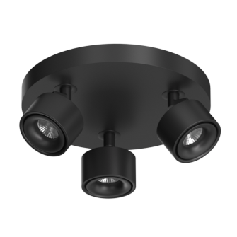 Накладной поворотный светодиодный светильник Ledron SAGITONY R3 S75 Black 4000K
