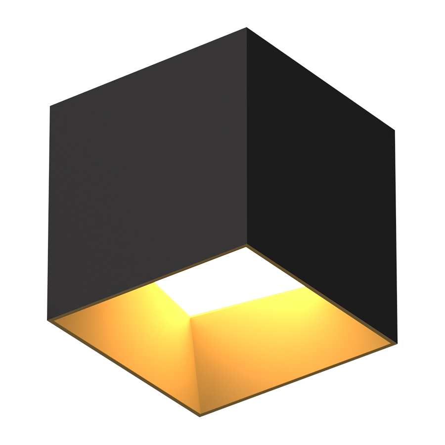 Накладной светодиодный светильник Ledron SKY OK Black-Gold — изображение 2