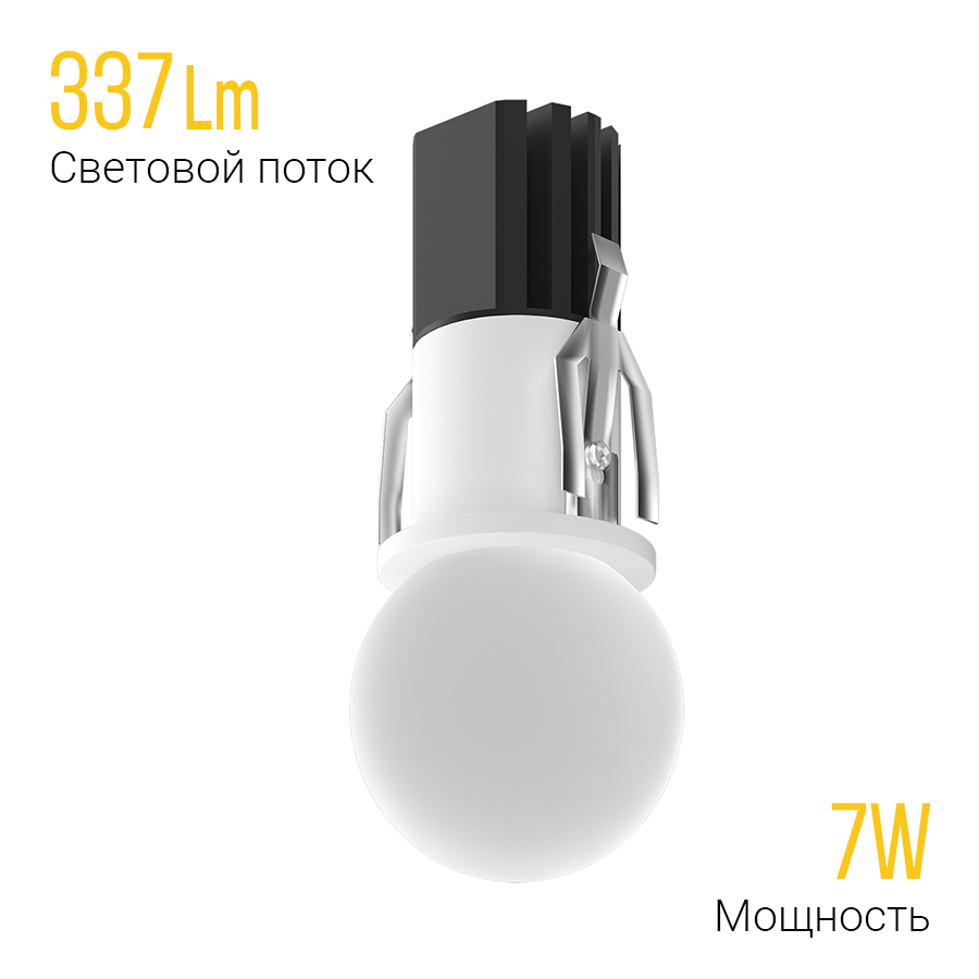 Встраиваемый светодиодный светильник Ledron SL74211/7W — изображение 3
